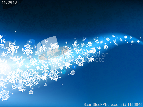 Image of Christmas background with copy space. EPS 8