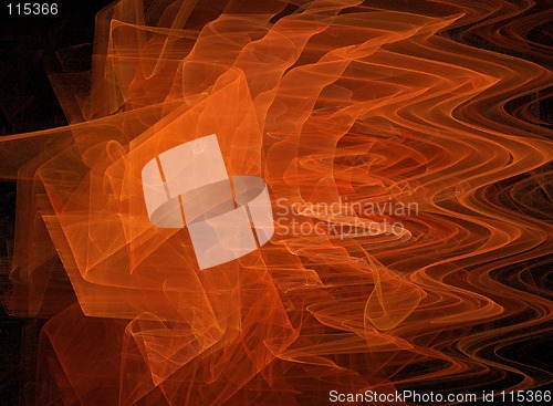 Image of Orange fractal