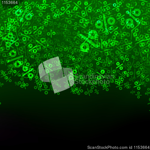 Image of Abstract percen sale template. EPS 8