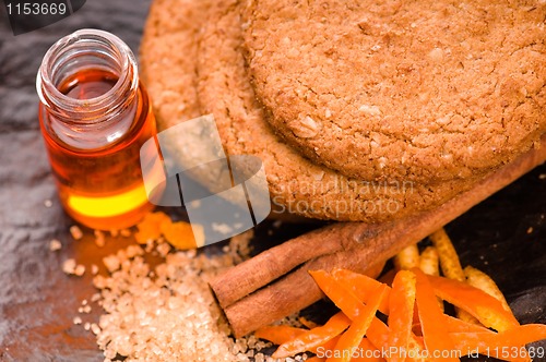 Image of Cookies with cinnamon and orange