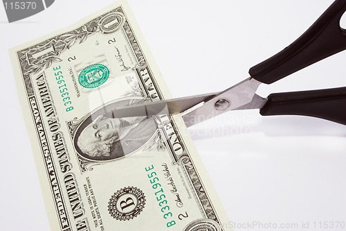 Image of Dollar cutting