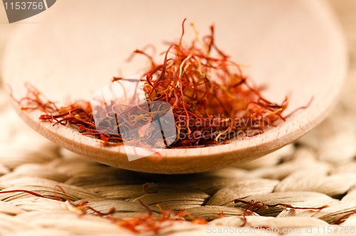 Image of safran. herbs and spices