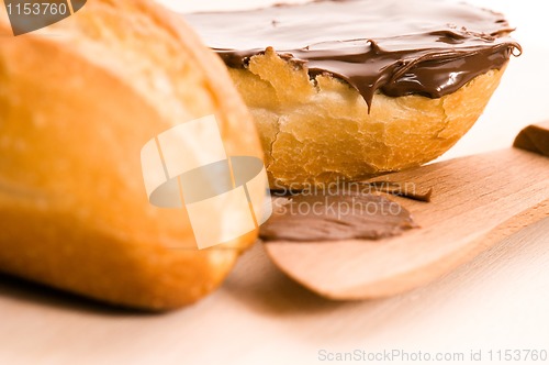 Image of Bread with chocolate