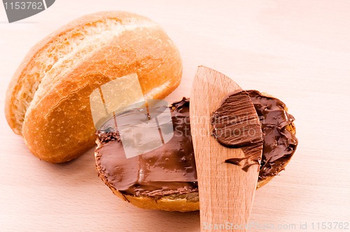 Image of Bread with chocolate