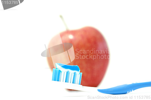 Image of Toothbrush with Toothpaste