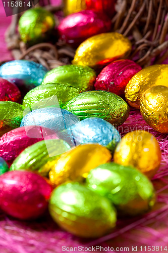 Image of Chocolate Easter eggs