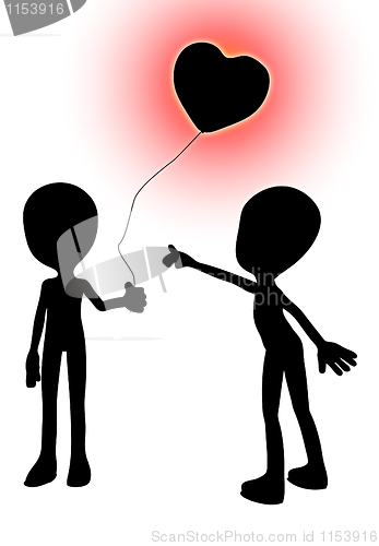 Image of I Love Your Love Balloon