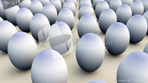 Image of Lots Of Easter Eggs