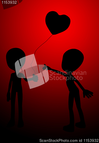 Image of I Love Your Love Balloon