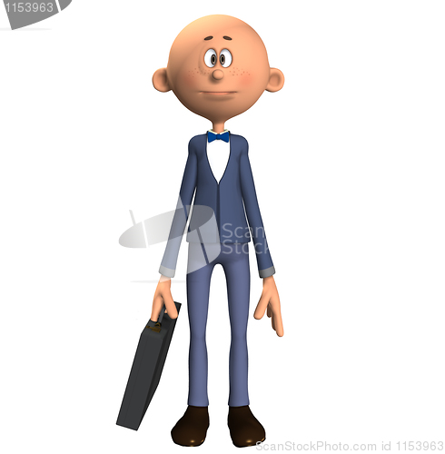 Image of Cartoon Business Man