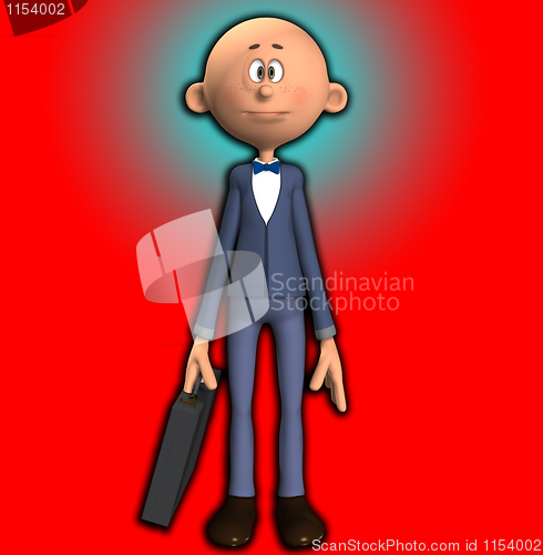 Image of Cartoon Business Man