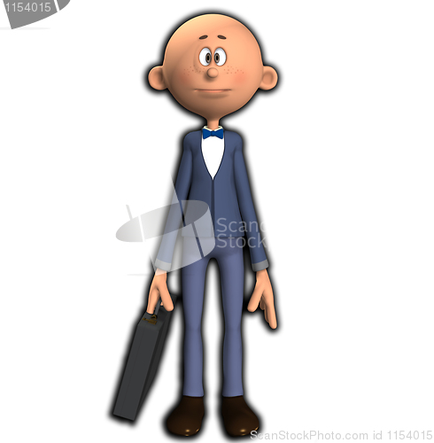 Image of Cartoon Business Man