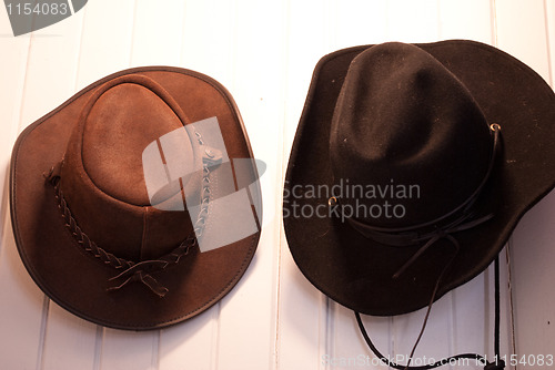 Image of cowboy hats
