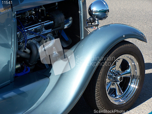 Image of Blue Hot Rod