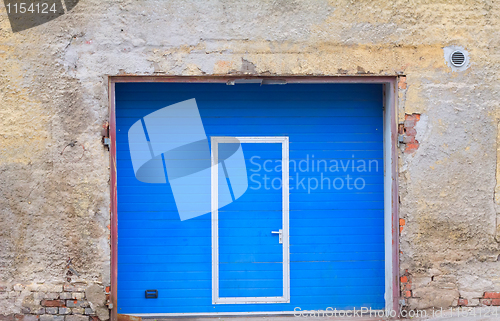 Image of Wall With Door