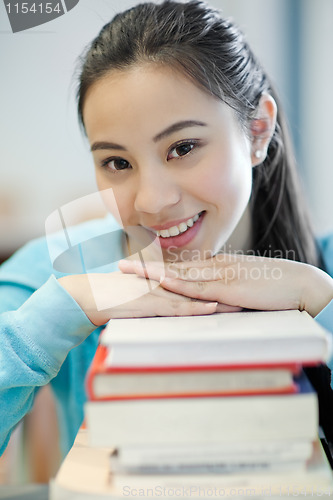 Image of Asian college student