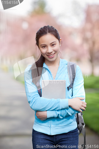 Image of Asian college student