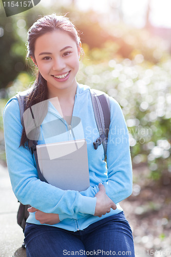 Image of Asian college student