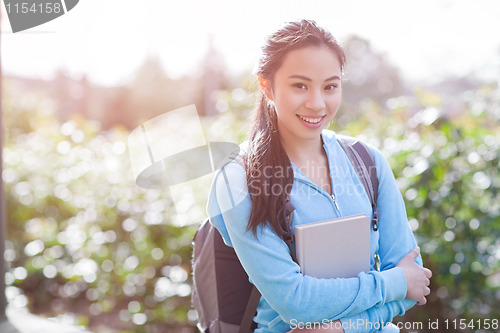 Image of Asian college student