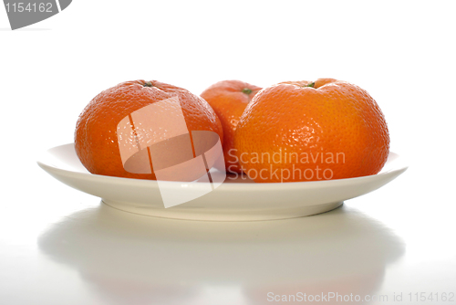 Image of Fresh juicy tangerines