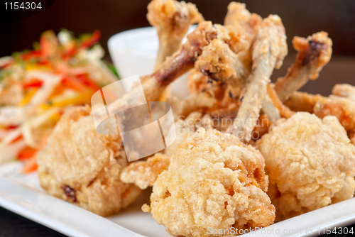 Image of Fried chicken wings