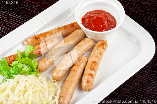 Image of Grilled sausages