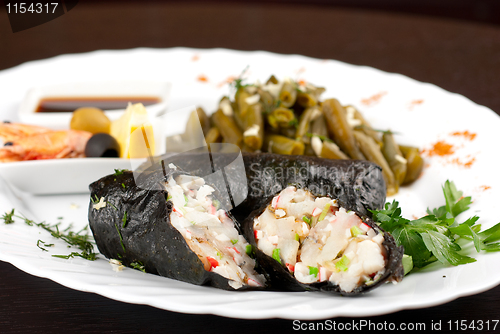 Image of tasty fish dish