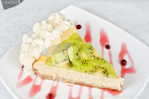 Image of kiwi cake