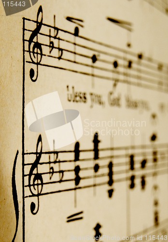 Image of sheet music