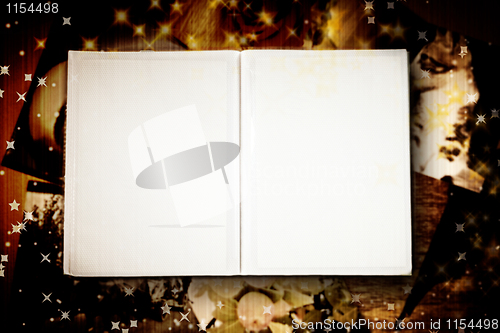 Image of Photo Album with copy space