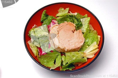 Image of salad with tuna