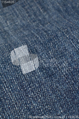 Image of blue jeans detail