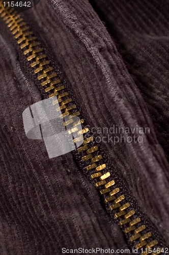 Image of black jeans detail