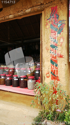 Image of Chinese shop in Ban Rak Thai, Thailand