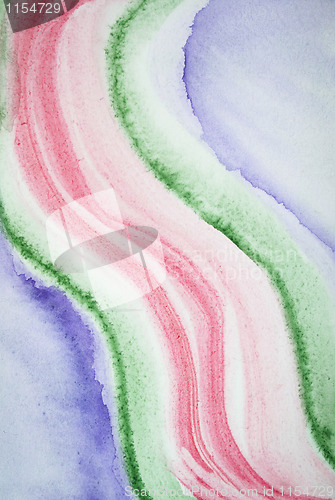 Image of Abstract watercolor background on paper texture