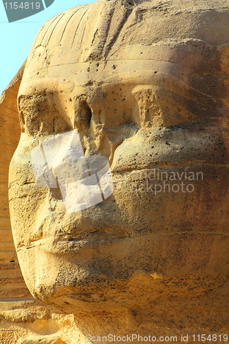 Image of egypt sphinx face