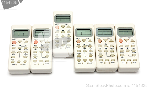 Image of different concept with remote infrared devices