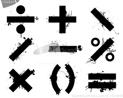 Image of math symbols