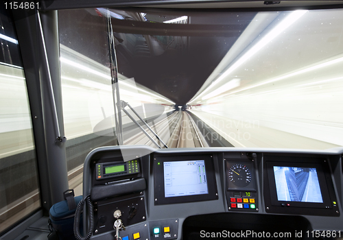 Image of Subway cockpit