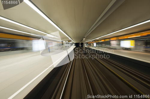 Image of Passing a Subway station