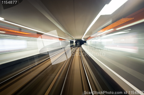 Image of Passing a Subway station