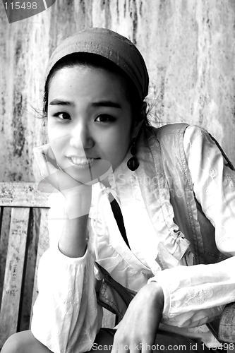 Image of Beautiful Korean girl