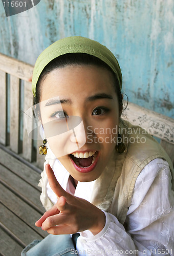 Image of Beautiful Korean girl