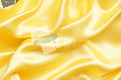 Image of Smooth elegant golden silk