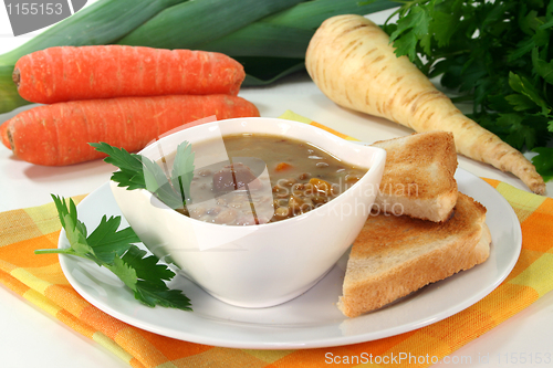 Image of Lentil soup