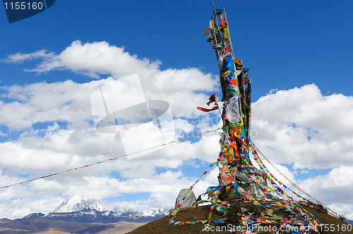 Image of Tibetan Prayer flags 