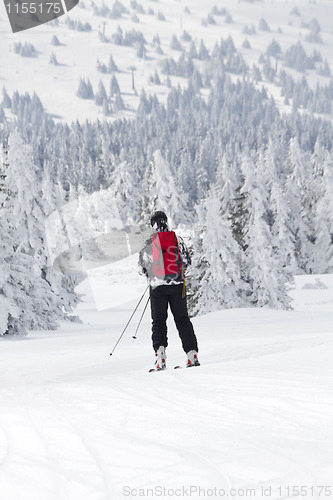 Image of off piste skiing