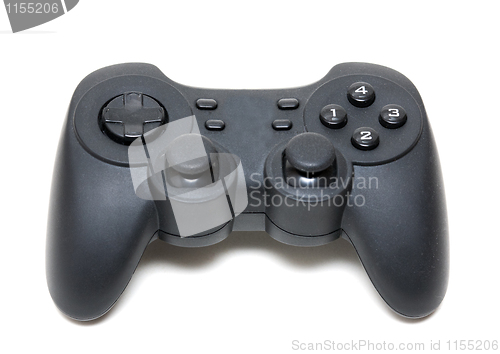 Image of black cordless joystick