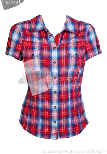 Image of red checkered shirt