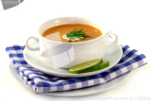 Image of Salmon cream soup